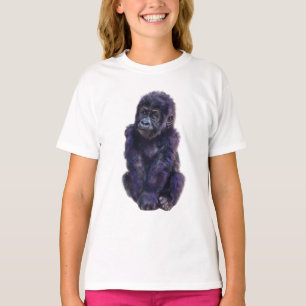 Celestial Purple Gorilla Infant Print T-Shirt