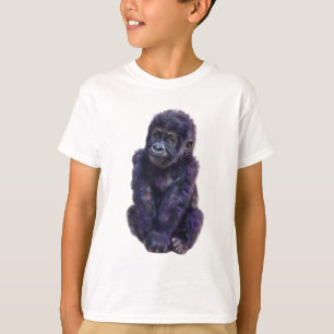 Celestial Purple Gorilla Infant Print T-Shirt