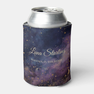 Celestial Quinceañera, custom Can Cooler