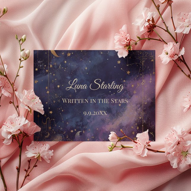 Celestial Quinceañera, custom Holiday Card (Creator Uploaded)
