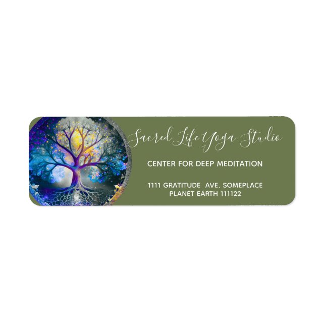 Celestial Radiance | Tree of Life (Front)