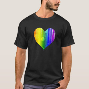 Celestial Rainbow Heart T-Shirt