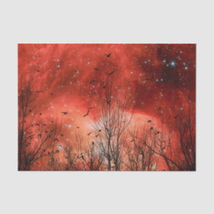 Celestial Red Tissue Paper