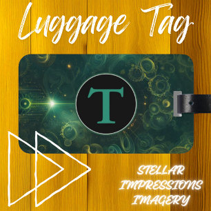 Celestial Requiem Luggage Tag