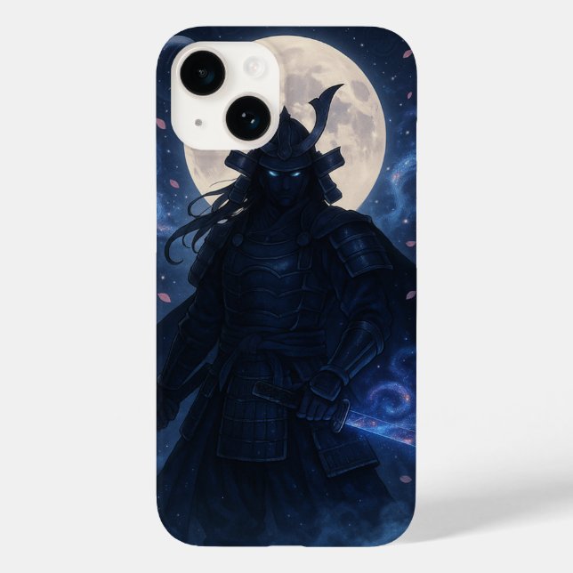 Celestial Samurai Phone Case | Dark Fantasy Anime  (Back)