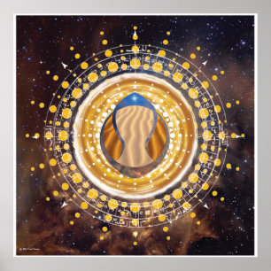 Celestial Sands: Primordial Pathways Poster