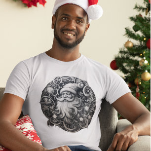 Celestial Santa Christmas  T-Shirt