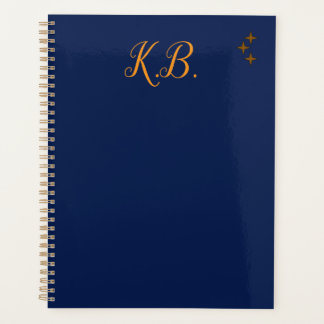 Celestial Scholar Blue Binder Study Essential Planner