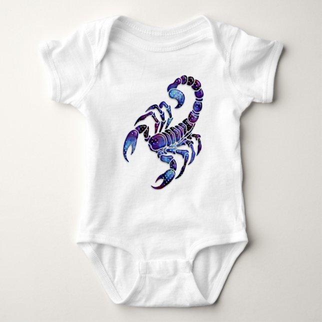 Celestial Scorpion Baby Bodysuit (Front)