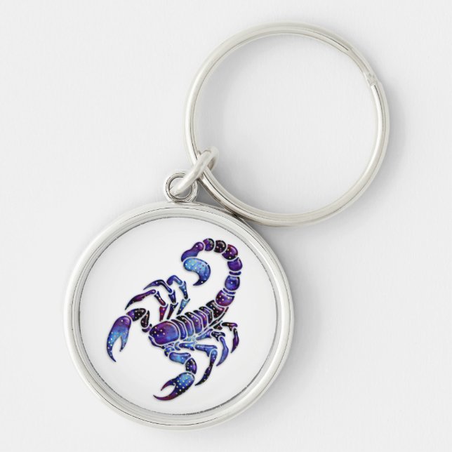 Celestial Scorpion Key Ring (Front)
