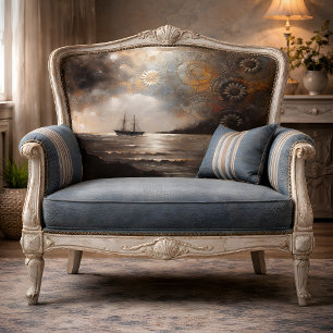 Celestial Ship Journey Decoupage Tissue Paper