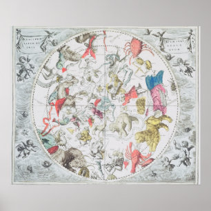 Celestial Showing the Signs of the Zodiac