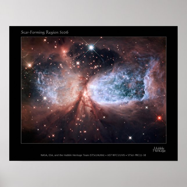 Celestial Snow Angel Poster (Front)