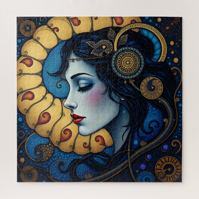 Celestial Spiral Jigsaw Puzzle (Vertical)