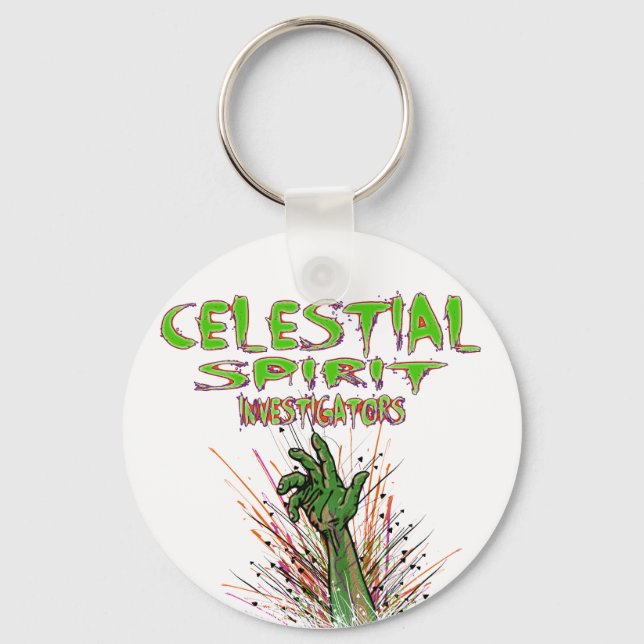 Celestial Spirit Investigators Hand Keychain (Front)