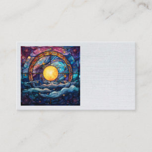 Celestial Stained Glass Business Cards