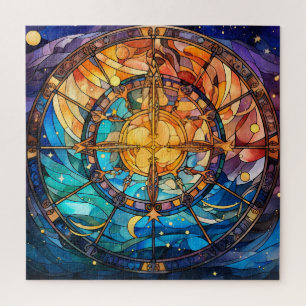 Celestial Stained Glass Puzzle