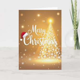 Celestial Star Christmas Card