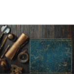 Celestial star map constellation blue gold galaxy mouse mat<br><div class="desc">A vintage look celestial star map,  constellation,  galaxy in gold on a blue green background.</div>