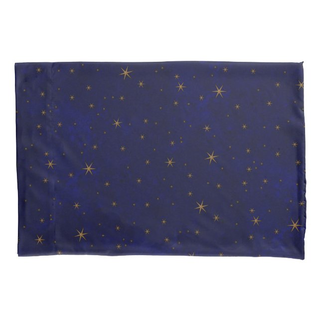 Celestial Starry Night Single Pillowcase (Front)