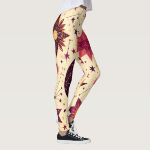 Celestial Stars Dreams Leggings