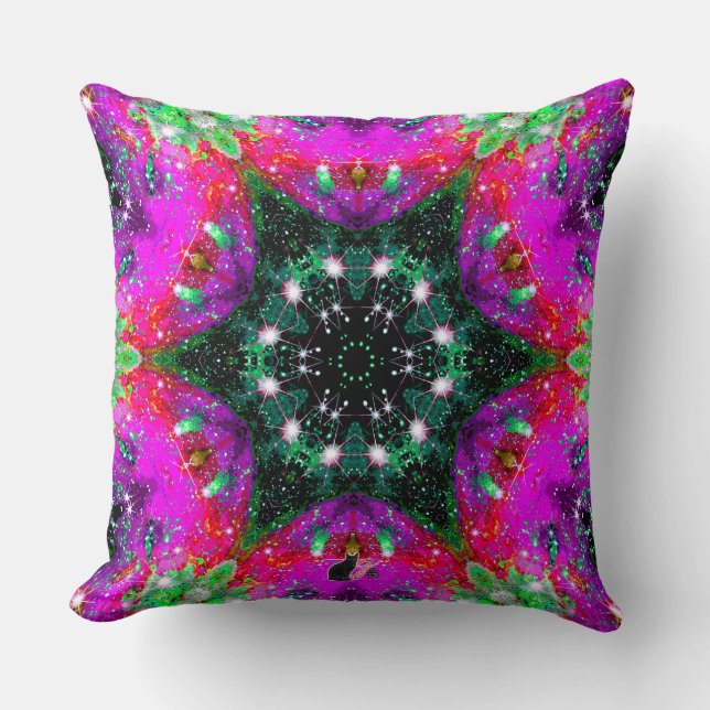 Celestial Stellar Kaleid Cushion (Front)