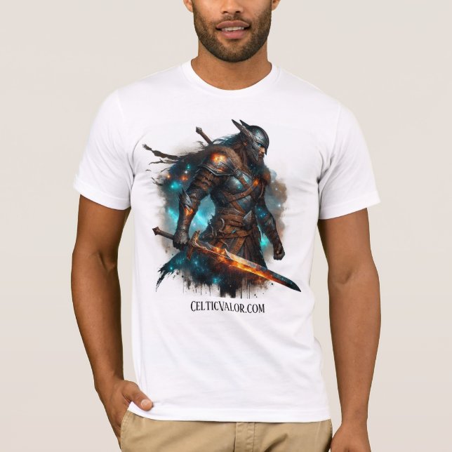 Celestial Stroll Celtic Valour T-Shirt (Front)