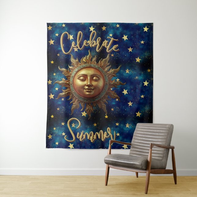 Celestial Summer Celebrate Summer Tapestry (In Situ)