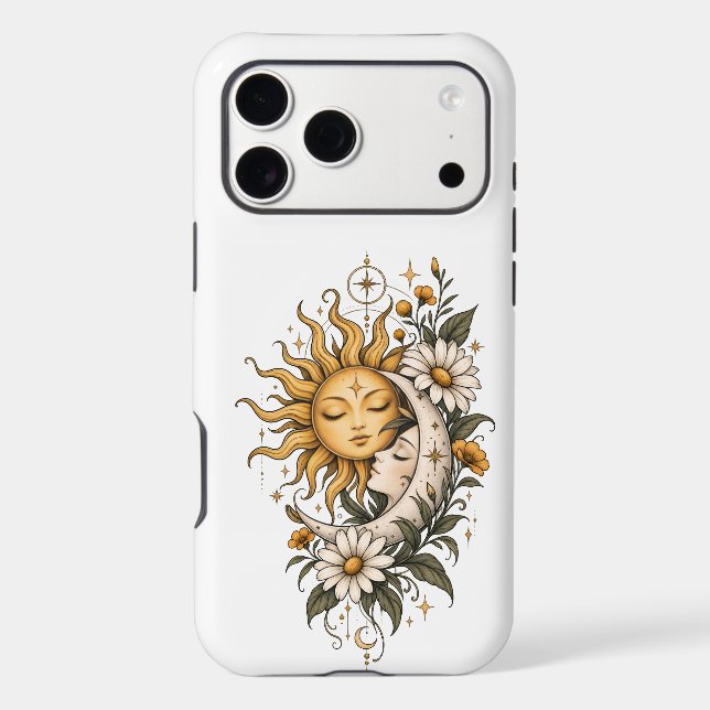 Celestial Sun and Moon iPhone 15 Pro Max Case - My (Back)