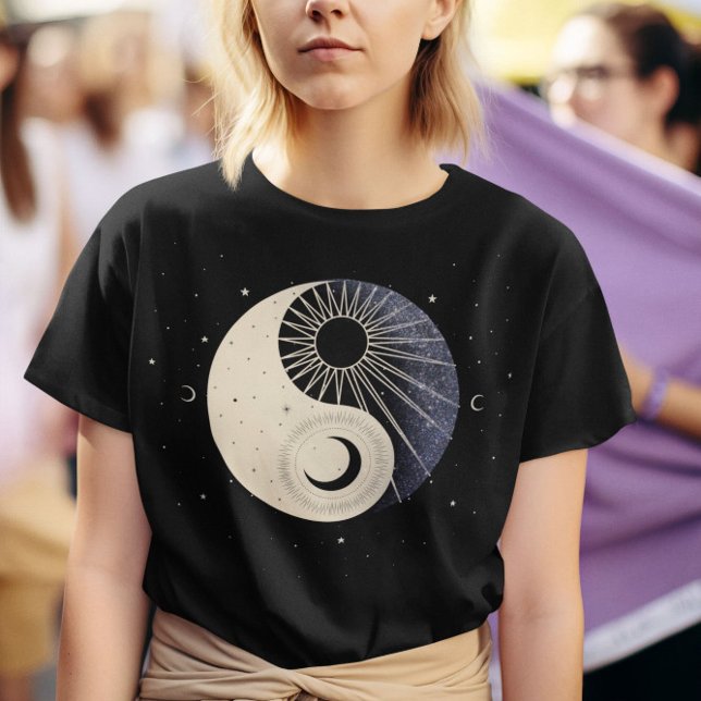 Celestial Sun and Moon T-Shirt (Creator Uploaded)