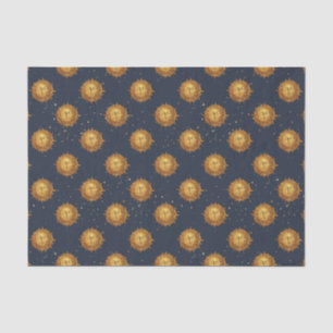 Celestial Sun Gold Pattern (1) Tissue Paper