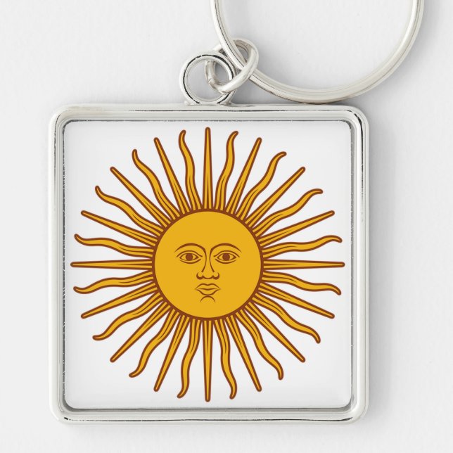 Celestial Sun Key Ring (Front)