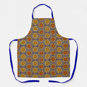 Celestial Sun Mandala  Apron