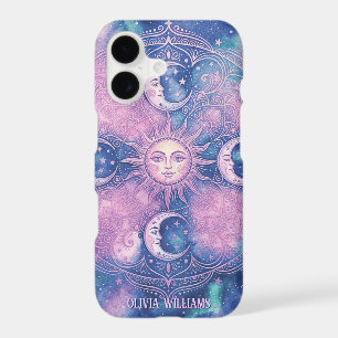 Celestial Sun & Moon Mandala Galaxy Nebula