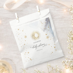 Celestial Sun,Moon,Stars Baby Shower  Favour Bags