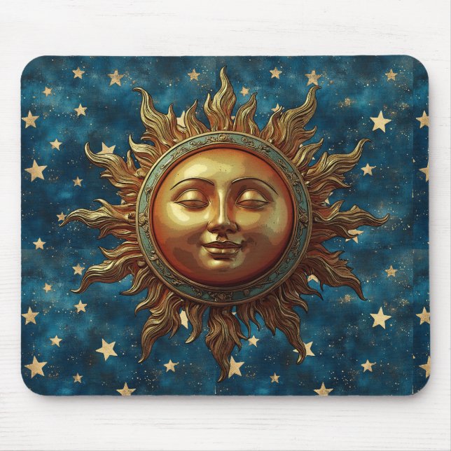Celestial Sun  Mouse Mat (Front)
