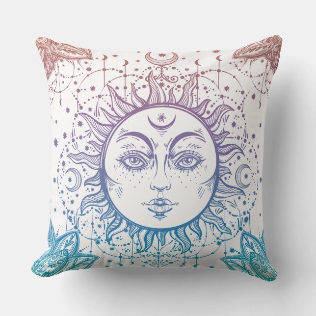 Celestial Sun pillow (Front)