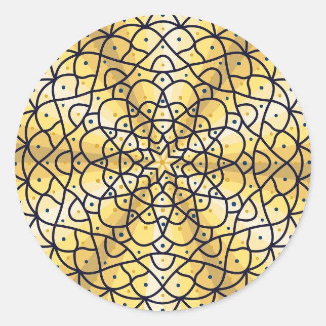 Celestial Sun Sticker (Front)