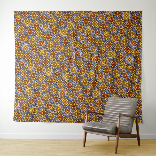 Celestial Sun Tapestry (In Situ (Horizontal))