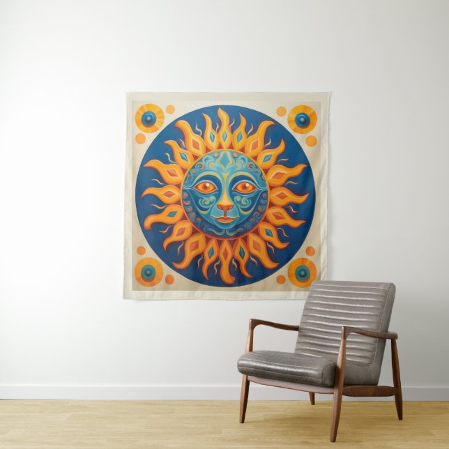 Celestial Sun Tapestry (In Situ)