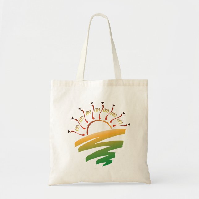 Celestial Sun Tote Bag (Front)