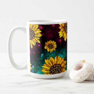 Celestial Sunflower  Coffee Mug