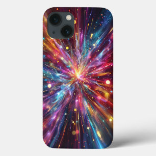 Celestial Supernova Light Burst Phone Case Vibrant