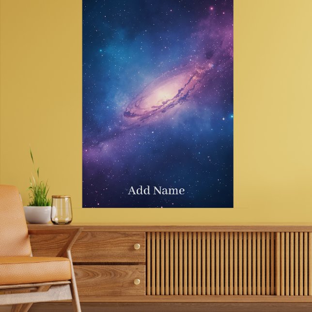 Celestial Swirl Design Phone Case – Personalised f Poster (Living Room 2)