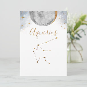 Celestial Table Number, Aquarius Constellation