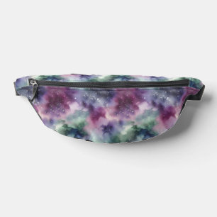 Celestial Tapestry Pattern Bum Bags