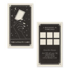 Celestial Tarot boho Loyalty Business card