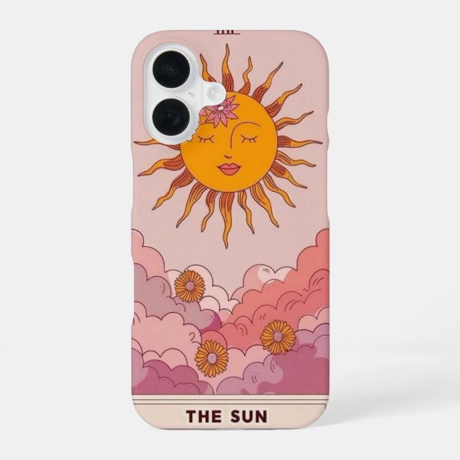 Celestial,Tarot cards  iPhone 16 Case (Back)
