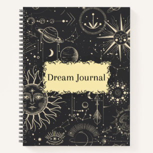 Celestial Themed Dream Journal