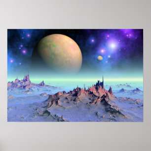 Celestial tide poster